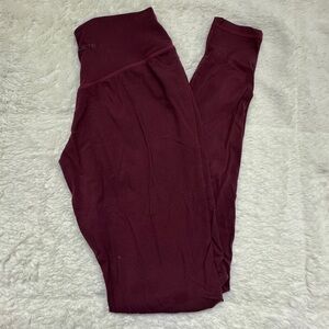 Alphalete Alphalux Wonder Legging- Burgundy